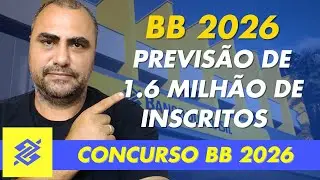 Concurso do Banco do Brasil 2026 ser&aacute; o MAIOR da Hist&oacute;ria!