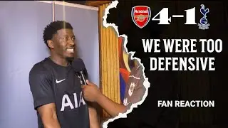 ARSENAL 4-1 TOTTENHAM (Israel - JOZI FAN REACTION) Premier League #epl #football #arsenal #tottenham