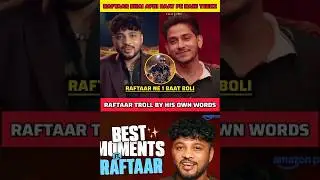 Raftaar bhai ne 1 Baat Boli thi 🤯 - Raftaar traitors #shorts