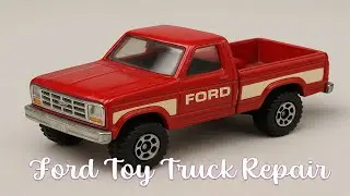 Ultimate Ford Toy Truck Restoration &ndash; Broken 1980 Tonka Gets FULL REPAIR & Custom Paint!