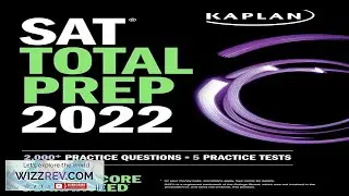 KAPLAN SAT Total Prep 2022 Higher Score Guaranteed eBay