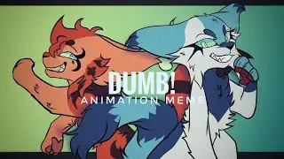 (REMAKE) DUMB! || Animation Meme (Flashing + Blood Warning)