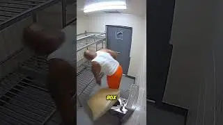 Prisoner Breaks Down in Cell &mdash; Emotional 8K CCTV Prison Footage | US Correctional Facility