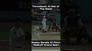 Throwback At Bat of the Week - Bobby Bonilla 10 Pitch Walkoff Grand Slam #Hittingbombs