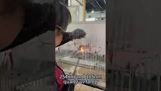YAGUANG 185NM and 254NM Quartz UV Lamp Manufacturer, Ultraviolet Lamps for Air Purification #uvlamps