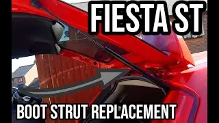 Fiesta ST Boot Gas Strut Replacement