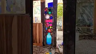IM FINALLY DOING THIS #bottle #mosaic #art #artist #love #gold  #glass #sheshed