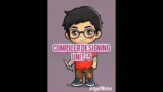 #LastNotes of Compiler Designing(Unit-5)B.tech Sem-5...# Take it or leave it😉
