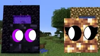 Glow stone saving Obsidian from @Rin_kit12 (Minecraft block)