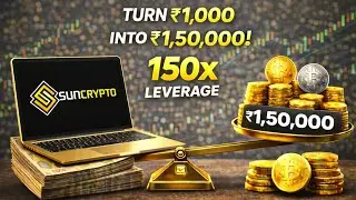 Turn ₹1,000 Into ₹1.5 Lakh?! SunCrypto 150x Futures Trading EXPLAINED