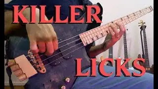 LEARN TWO GREAT II V I BASS LICKS /// Lesson for Jazz Beginners