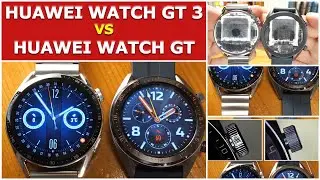 Huawei Watch GT 3 vs Huawei Watch GT -  design and microscopic details