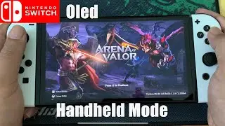 Arena of Valor Switch Oled Gameplay (Handheld Mode)