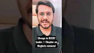Modi Government's Order to Remove Chapter on Mughals from NCERT| #modi #india #amitbhai #ias #ips
