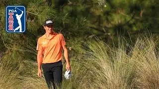 Viktor Hovland makes difficult up-and-down for birdie at WGC-Workday