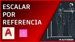 Como ESCALAR por REFERENCIA en AutoCAD // Definir la medida de algo