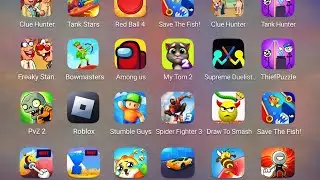 MIRACULOUS, PIZZA READY, SUPER MARIO RUN, SANDWICH RUNNER, MOB CONTROL, RAPID PUNCH HERO.