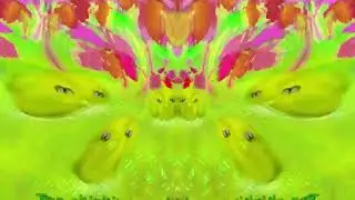 Ten chickies pecking all the seeds.W/Effects[(Sponsored by Gamavision csupo effects)