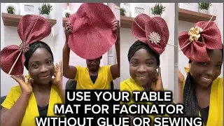 4 Best & Easy Ways To Do Your Own Home Hair Accessory ( FACINATOR) No Glue or Sew Needed 