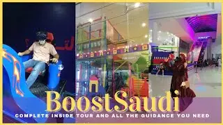 Fun filled day at Boost Saudi. places to visit in Jeddah/ entertainment #boost #lavendermom #saudi