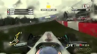 F1 2011 Gameplay Light Rain Race