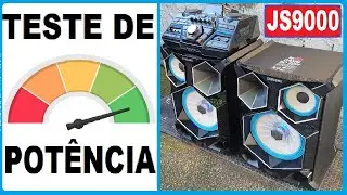 SAMSUNG MX JS9000 TESTE DE POTÊNCIA