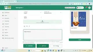 Send Sms Now WhatsApp API Platform Full Demo in English | Template Creation, Campaigns & Chatbot