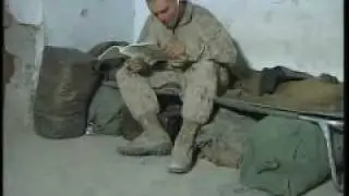 Combat Camera Video: Marine Life on a Combat Outpost in Afghanistan B-Roll