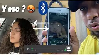 MI NOVIA ESCUCHA UNA NOTA DE VOZ DE OTRA MUJER BROMA 😨🤭
