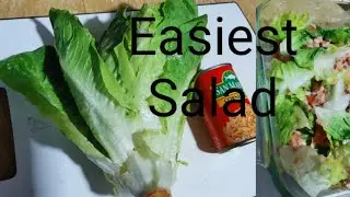 Romaine + Tuna = salad | may healthy salad kana 👍🥗 | margauxlifeph