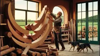 Very Unique Woodworking Design You Must See// Amazing Table  With Never Seen Legs
