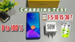 Realme 8 Pro Charging Test 0 to 100% | Realme 8 Pro Battery Charging & Heating Test | Atul Tech