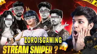 ZORO CAUGHT LIVE ON STREAM 😱 | SNIPING EXPOSED BY JONATHAN @LoLzZzGaming @ZOROILIVE3 strike channel