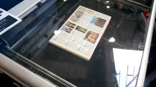 Clever book scanning robot in A2 size