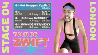 FULL GAS TO THE LINE!! // Tour de Zwift 2023 Stage 4: Standard Ride