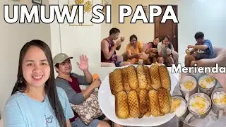 UMUWI SI PAPA @KaSipagVlogs14 | GUMAWA AKO NG AMING MERIENDA | WAFFLE + MAIS CON YELO