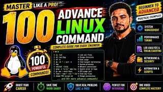 Agar Ye 100 Commands Nahi Aate ❌ To Linux Nahi Aata 😳