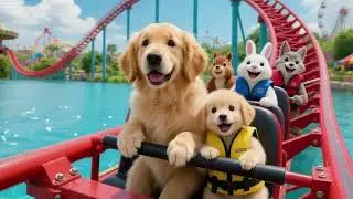KINKIN  saved money by selling grapes and went to the water park!🎢