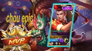 BEST CHOU EPIC FREE STYLE⚡💥 MLBB