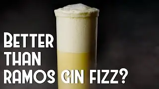 The London Fog Cocktail  - Better Than a Ramos Gin Fizz