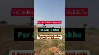 Premium Agriculture Land for Sale ||  Telangana