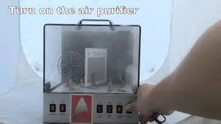 The Atlas Store Atlas Air Purifier Demonstration  
