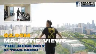 INCREDIBLE Views @ FREEHOLD The Regency ($2.95M) D03 Tiong Bahru | Singapore Home Tour Ep. 183