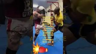 Boxing basics confident fighters know how to work in sparing unconfident fighters don't want to work