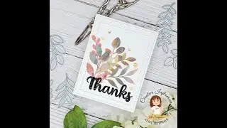 Stitched Foliage with Magical Powders (Kat Scrappiness)