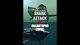 2 Headed Shark Attack (2012) vs Sharktopus (2010) #sharktopus