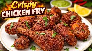 Chicken Fry Recipe,How To Make Crispy Chicken Fry At Home,Chicken Recipe 