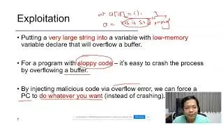 [System and Software Security] Buffer overflow