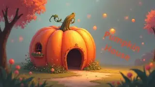 Making a Pumpkin House for a Pony/ASMR/Crafts