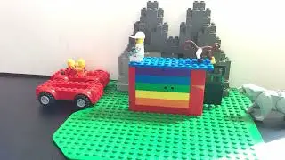 Lego Animals on the run